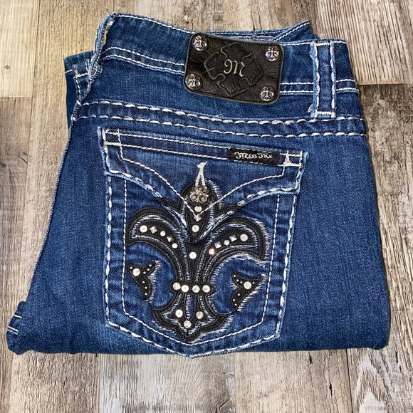 Miss Me Denim - Miss me bootcut blue jeans
